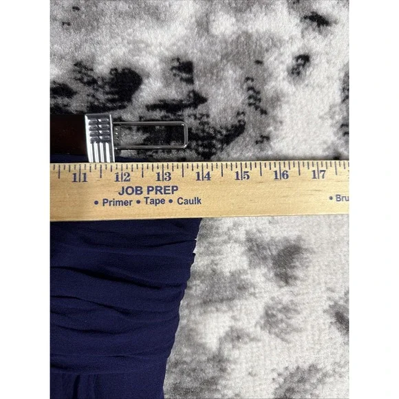 Ted Baker Dress Womens Size 1 Strapless Sleeveless Zip 100% Silk‎ Pleats - Picture 5 of 16